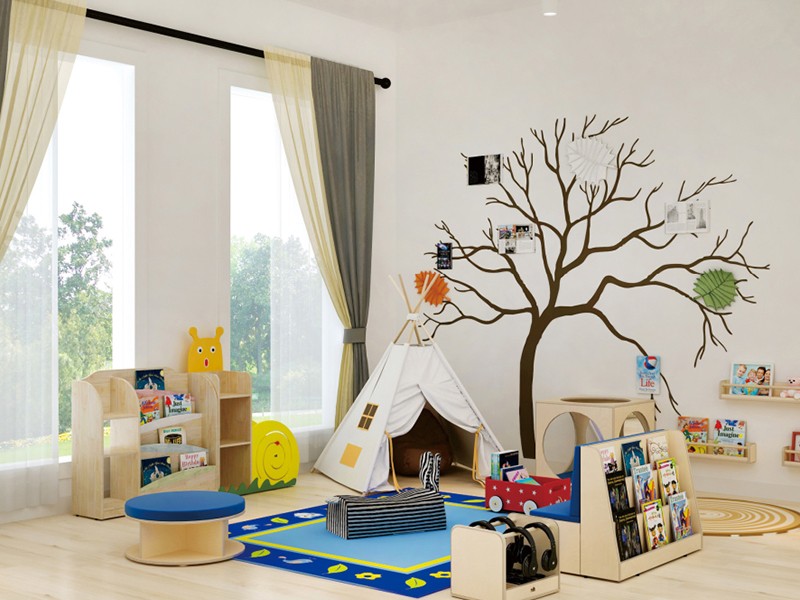 幼兒園設(shè)計(jì)兒童家具全屋定制 12